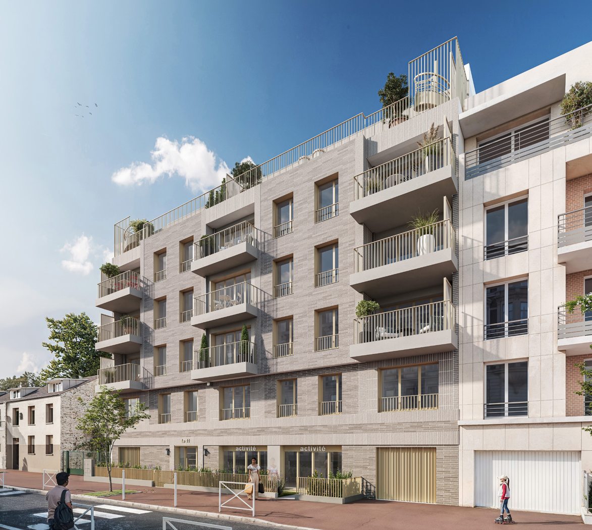 Le 11 à Montrouge, photographie issue de la plaquette SOFAPROM, vue 1