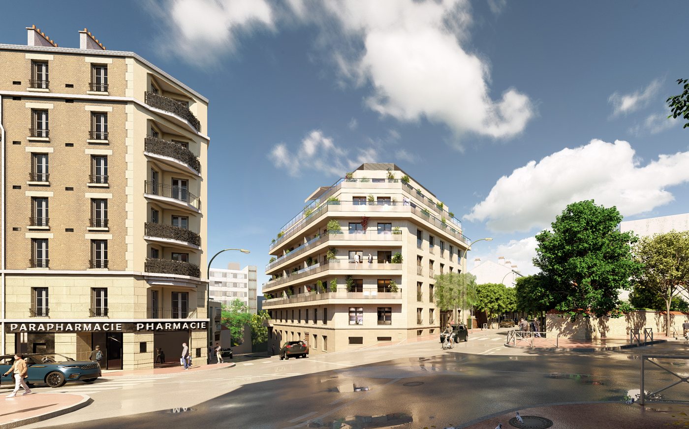 Le 26 à Issy-les-Moulineaux, photographie issue de la plaquette SOFAPROM, vue 1